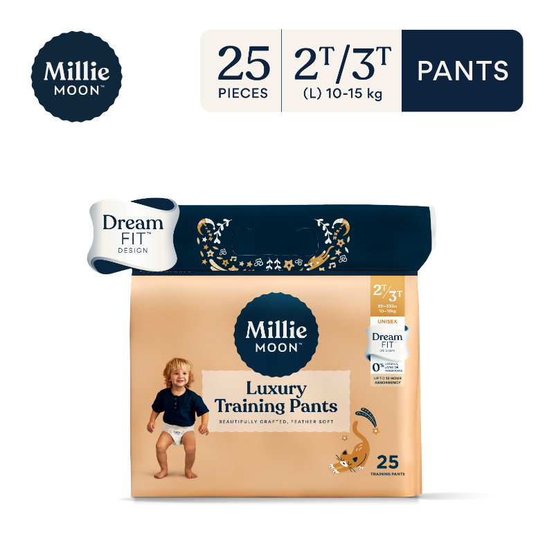 Millie Moon Luxury Training Diapers - Pants (25s/22s/18s/15s)
